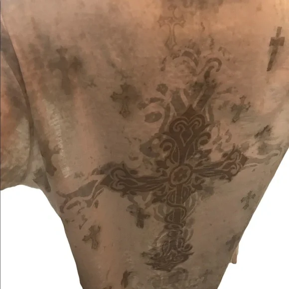 CATO T-shirt with beaded cross SIZE XL - Picture 3 of 7